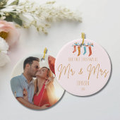 Elegant eerste kerst Ornament voor koppels