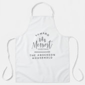 elegant eersterste kerstcadeau voor kerstcadeau schort (Voorkant)