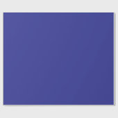 Elegant Effen Blauw Cadeaupapier (Vlak)
