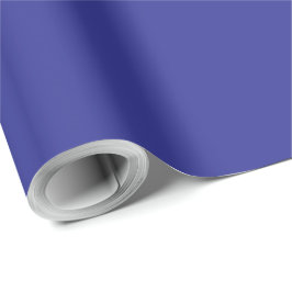 Elegant Effen Blauw Cadeaupapier