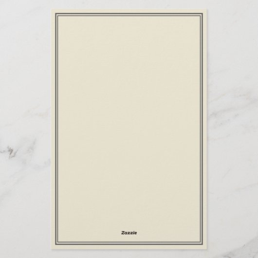 Elegant Eggshell verzonden met Love & Hugs Briefpapier (Achterkant)