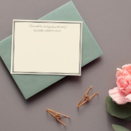 Elegant Eggshell verzonden met Love & Hugs Notitiekaartje