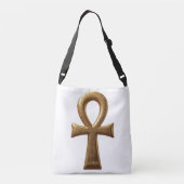 Elegant Egyptian Ankh Symbol Tote Bag  (Achterkant)