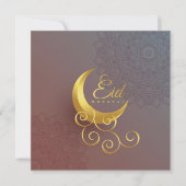 Elegant Eid al-Fitr Crescent Moon (Voorkant)