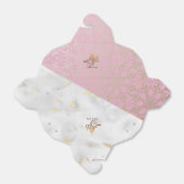 Elegant Eid Mubarak Arabisch Kalligrafie goud Bedankdoosjes (Uitgevouwen)