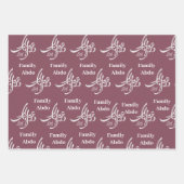 Elegant Eid Mubarak Arabisch Kalligrafie goud Inpakpapier Vel (Voorkant 3)