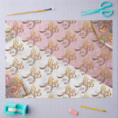 Elegant Eid Mubarak Arabisch Kalligrafie goud Tissuepapier (Craft)