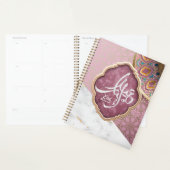 Elegant Eid Mubarak Arabische Kalligrafie Planner (Display)