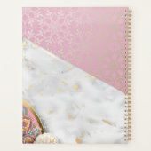 Elegant Eid Mubarak Arabische Kalligrafie Planner (Achterkant)