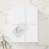 Elegant Eid Mubarak Gold Moon Star Cadeaulabels (Met Koord)