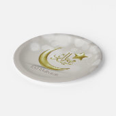 Elegant Eid Mubarak Gold Moon Star - Papieren Bord (Gekanteld)