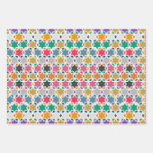 Elegant Eid Mubarak Kalligrafie kleurrijk Inpakpapier Vel (Voorkant 3)