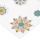 Elegant Eid Mubarak Kalligrafie Maan Sterren Tafelkleed (Gekanteld)