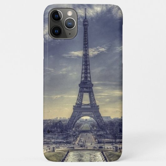 Elegant  Eiffel Tower Paris Frankrijk Foto Case-Mate iPhone Case (Achterkant)
