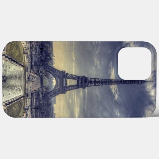 Elegant  Eiffel Tower Paris Frankrijk Foto Case-Mate iPhone Case (Achterkant (horizontaal))