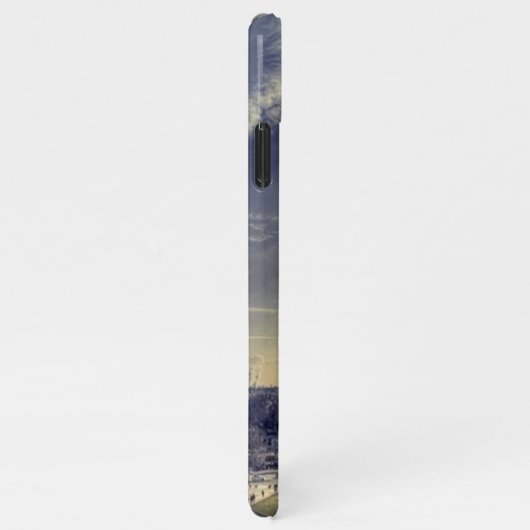 Elegant  Eiffel Tower Paris Frankrijk Foto iPhone Hoesje (Rechterkant)