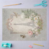 Elegant  Eiffeltoren Parijs Bloedtuin Tissuepapier (Craft)