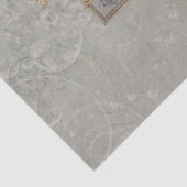 Elegant  Eiffeltoren Parijs Bloedtuin Tissuepapier (Detail)