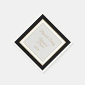 Elegant. Eigen servetten voor repetitie (Hoek)