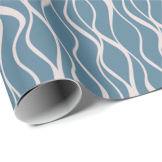 Elegant eigentijds Wavy Lines inpakpapier