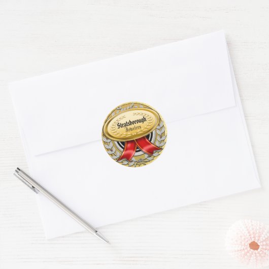 Elegant eigentijdse Sticker (Envelop)