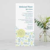 Elegant eiken boom, restaurant Slimline Menu (Staand voorkant)