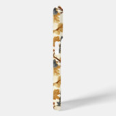 Elegant eikenblad & Pinecone Herfst Pattern Case-Mate iPhone Case (Achterkant / Rechts)