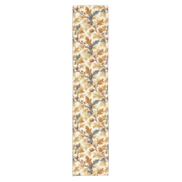 Elegant eikenblad & Pinecone Herfst Pattern Korte Tafelloper