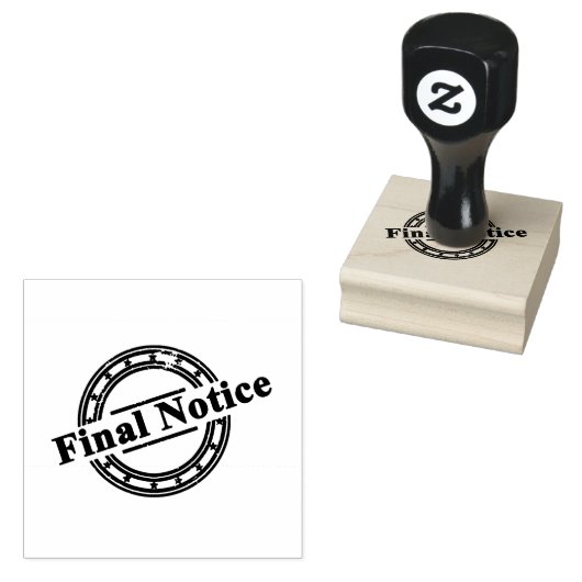 Elegant Eindbericht Cirkel logo Compact Jet Black Rubberstempel (Gestempeld)