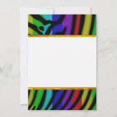 Elegant Electric Guitar Wedding Invitation Kaart (Achterkant)