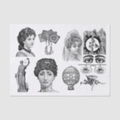 Elegant Elegance Decoupage Collage Tissue Tissuepapier (Voorkant)