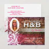 Elegant & Elegant bloei het Briefkaart van de (Voorkant / Achterkant)