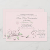 Elegant Element Religieuze Occasie Uitnodiging (Voorkant / Achterkant)