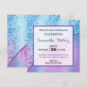 Elegant elke verjaardag kaart (Voorkant / Achterkant)