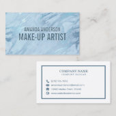 Elegant Emerald Blue Marble | VISITEKAARTJE (Voorkant / Achterkant)