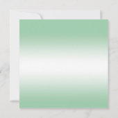 Elegant Emerald Decoration Birthday RSVP (Achterkant)