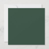 Elegant Emerald Green Engagement Party Square Kaart