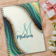 Elegant emerald green marmer faux goud glitter