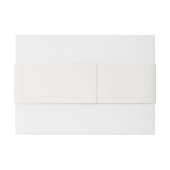 Elegant Emerald Outlined Monogram Wedding Uitnodigingen Wikkel (Achterkant Voorbeeld)