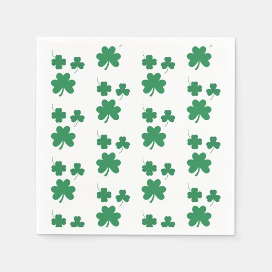 Elegant en chic St. Patrick feestartikel Servet (Voorkant)