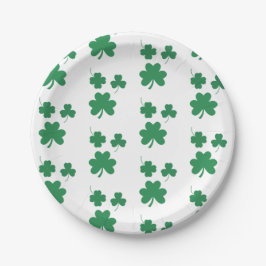 Elegant en chique St Patrick Day Party Favor Papieren Bordje