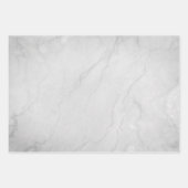 Elegant en Classic White Marble Inpakpapier Vel (Voorkant)