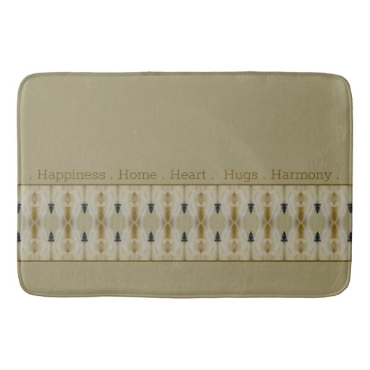Elegant en classy Styling Gold met beige Badmat (Voorkant)