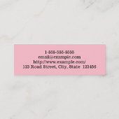 Elegant en Clean Counsel Visitekaartje (Achterkant)