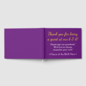 Elegant en conservatief B-and-B bezoekersboek Gastenboek (Volledig)