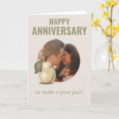 Elegant en Cute Jubileum Kaart voor vrouw (Gele Bloem)