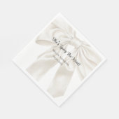 Elegant en eenvoudig boegthema servet (Hoek)