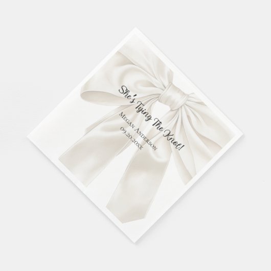 Elegant en eenvoudig boegthema servet (Hoek)