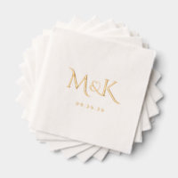 Elegant en Eenvoudig Trouwmonogram