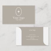 Elegant en eenvoudig Visitekaartje (Voorkant / Achterkant)